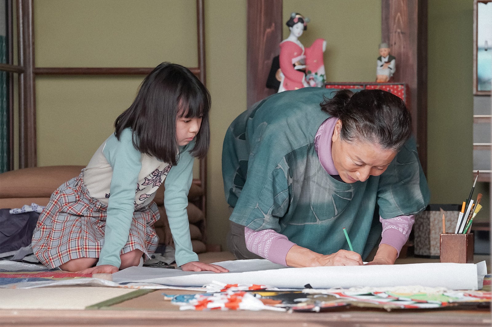 浅田芭路、高畑淳子／「舞いあがれ！」第8話（C）NHK