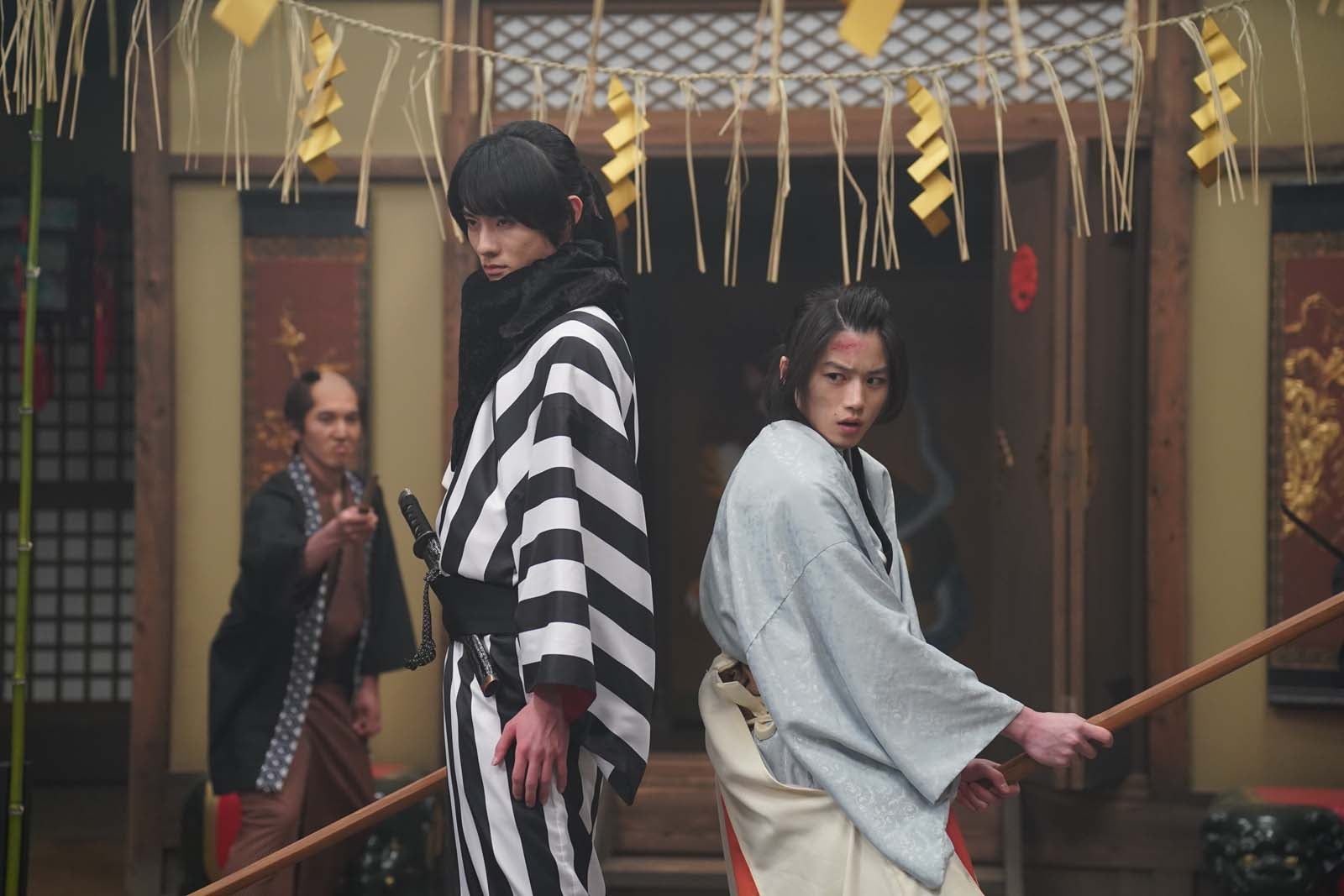 前田拳太郎、奥智哉「君とゆきて咲く～新選組青春録～」第4話より（C）テレビ朝日