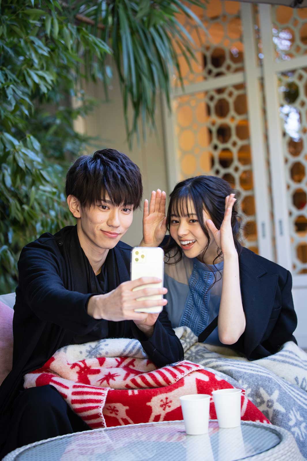 樋口晃平、吉田伶香「恋とオオカミには騙されない」第1話（C）AbemaTV, Inc.