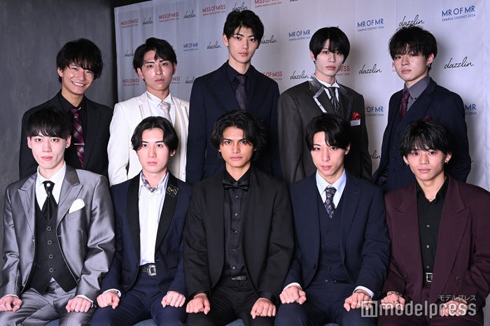 (後列左から)高木欣大朗、伊東竜星、柴田龍之介さん、西ヶ谷涼太さん、若林龍貴さん(前列左から)葛西計人さん、岡内大輔さん、レキムニャットアンさん、黒川祐樹さん、吉川来希さん(C)モデルプレス