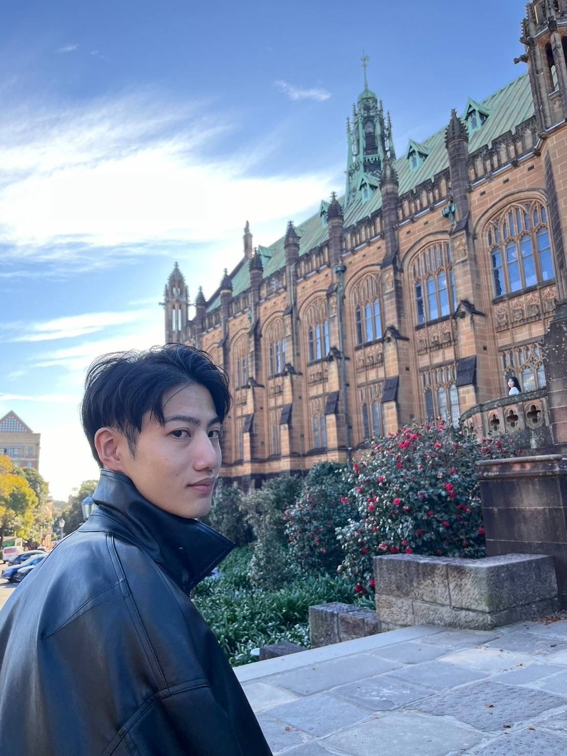 出納圭汰さん（提供写真）