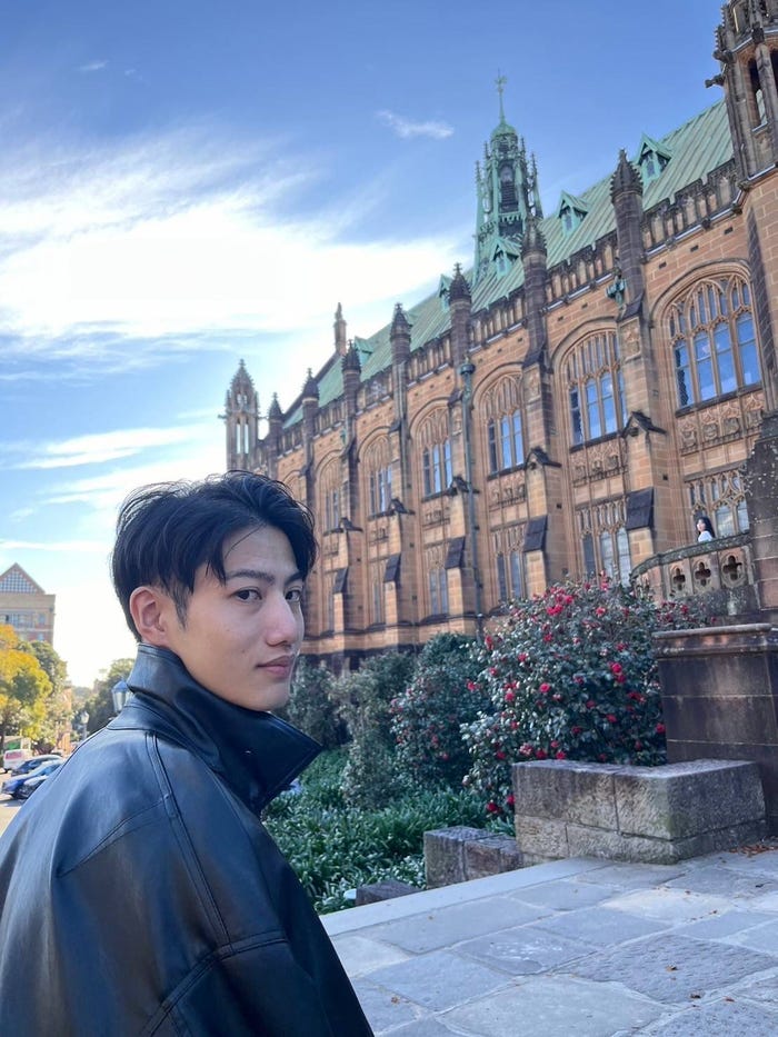 出納圭汰さん(提供写真)