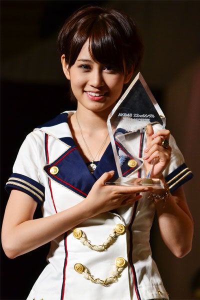 前田敦子（「AKB48 22ndシングル 選抜総選挙、6月9日撮影）