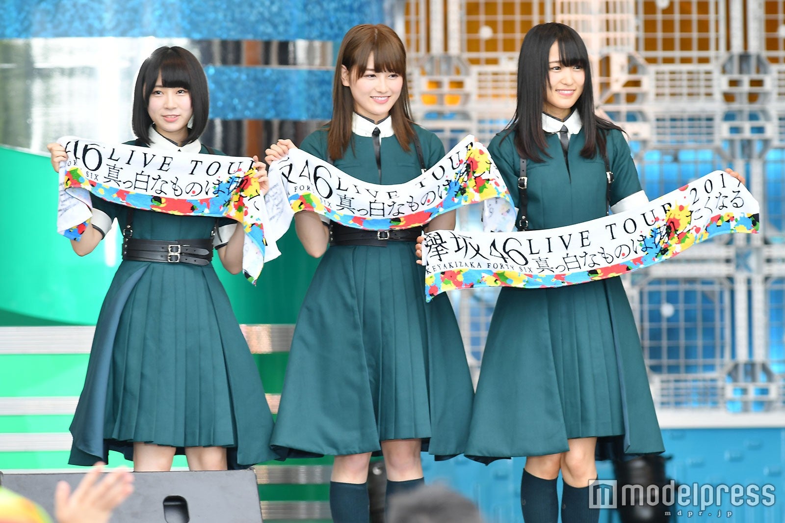 長沢菜々香、守屋茜、菅井友香（C）モデルプレス