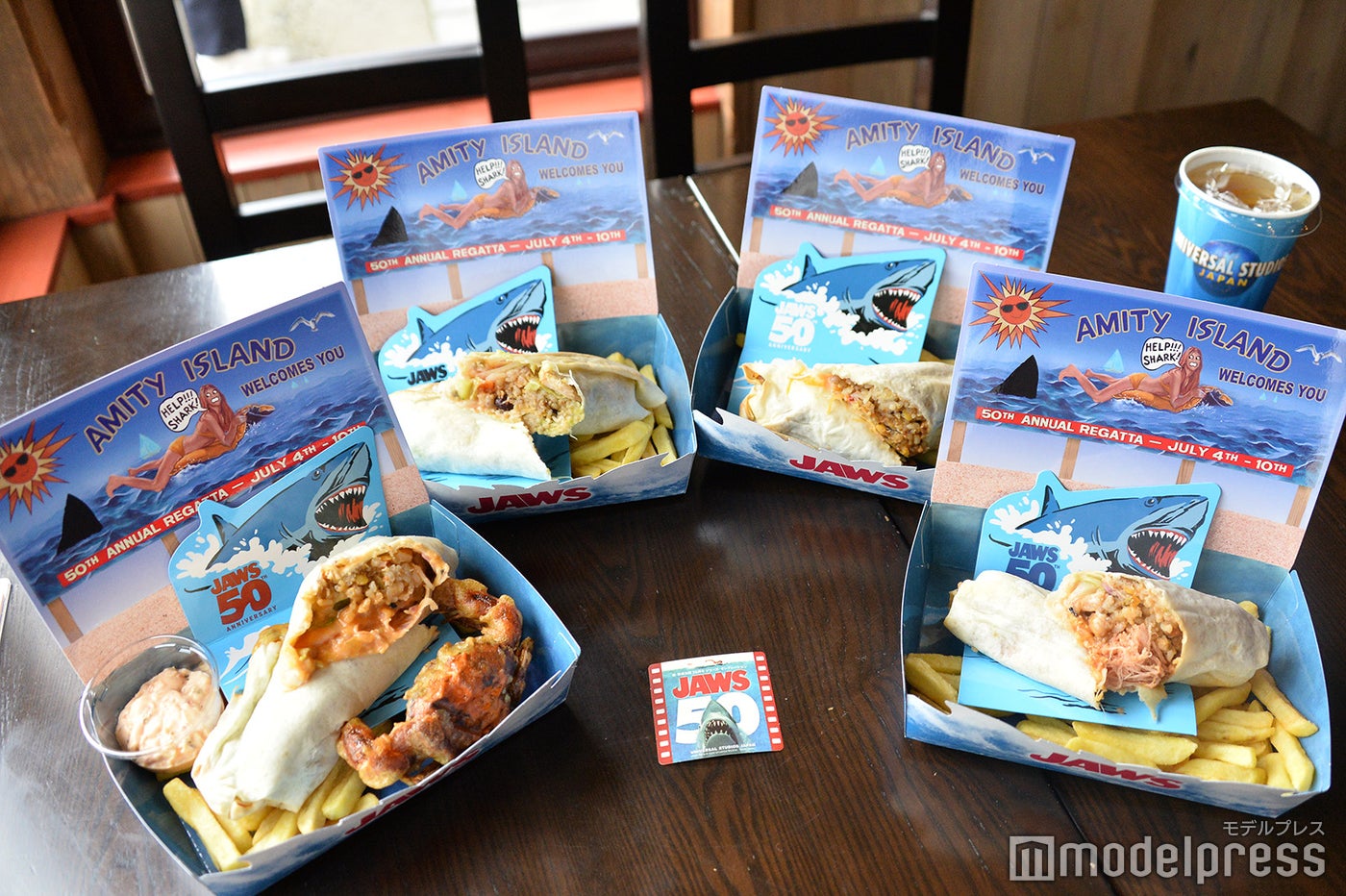 スパイシーシュリンプ・ブリトーセット¥2,600、チキン&アボカド・ブリトーセット¥2,200、バーベキューポーク・ブリトーセット¥2,100、チリコンカンビーンズ・ブリトーセット¥2,000(C)モデルプレス