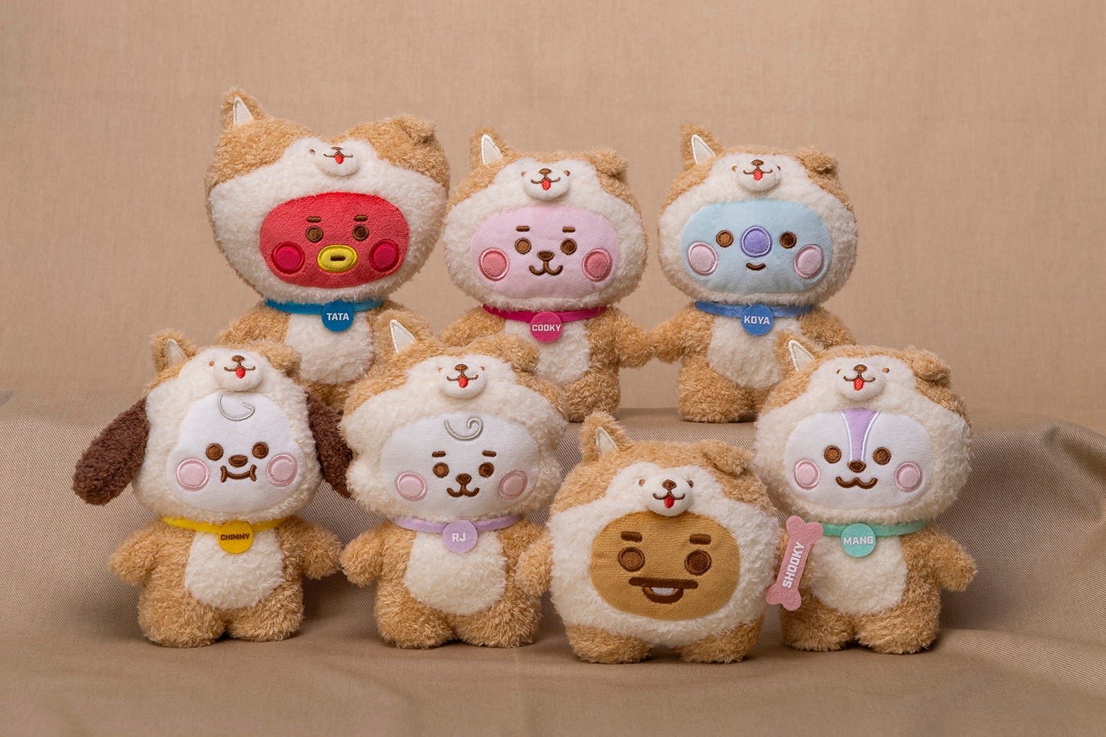 渋谷店限定BT21 BABY Little Friends ぬいぐるみ Shibuya Limited／提供画像