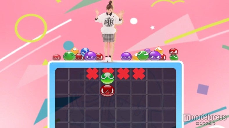 「ぷよぷよテトリス」の新CMに出演する前田敦子