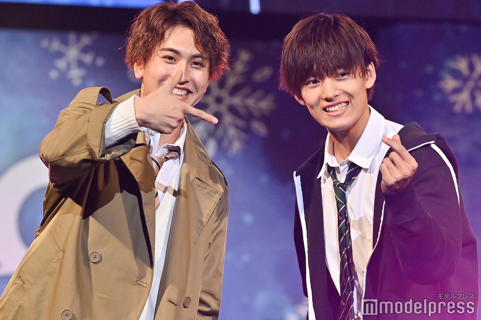 後藤聖那、植村颯太（C）モデルプレス