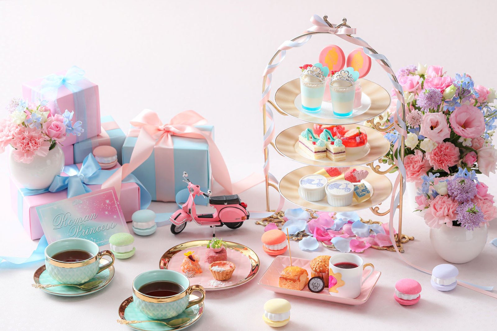 クリスマススイーツパーティー～ローマの休日～／画像提供：ベストブライダル