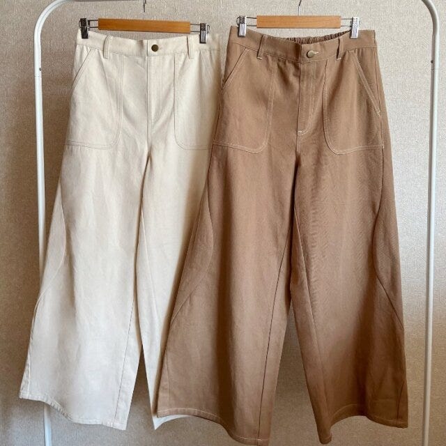 ワイドパンツ 2025秋しまむらレディースワイドパンツ