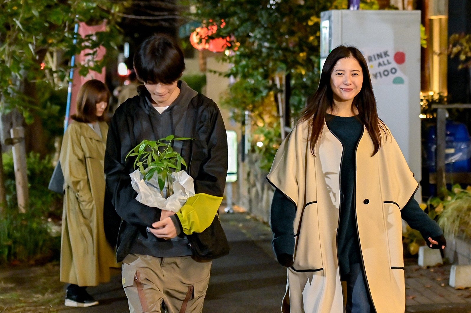 高橋文哉、吉高由里子／「最愛」第6話より（C）TBS