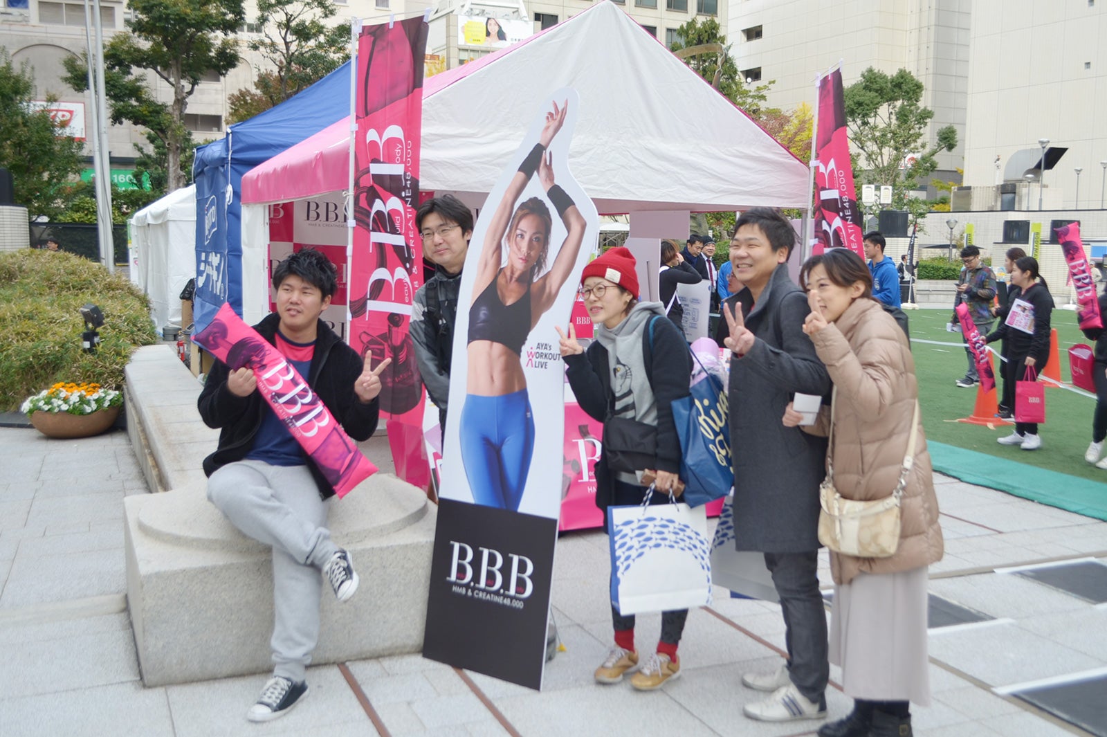 「AYA’S WORKOUT LIVE in FUKUOKA 2018」の様子（提供写真）