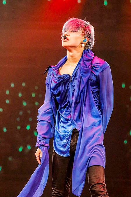 「TAEMIN THE 1st STAGE 日本武道館」より(写真:HAJIME KAMIIISAKA)