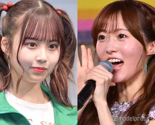 乃木坂46佐藤璃果&矢久保美緒、ノースリワンピでアイス堪能「佐藤錦尊い」「2人とも可愛い」と反響