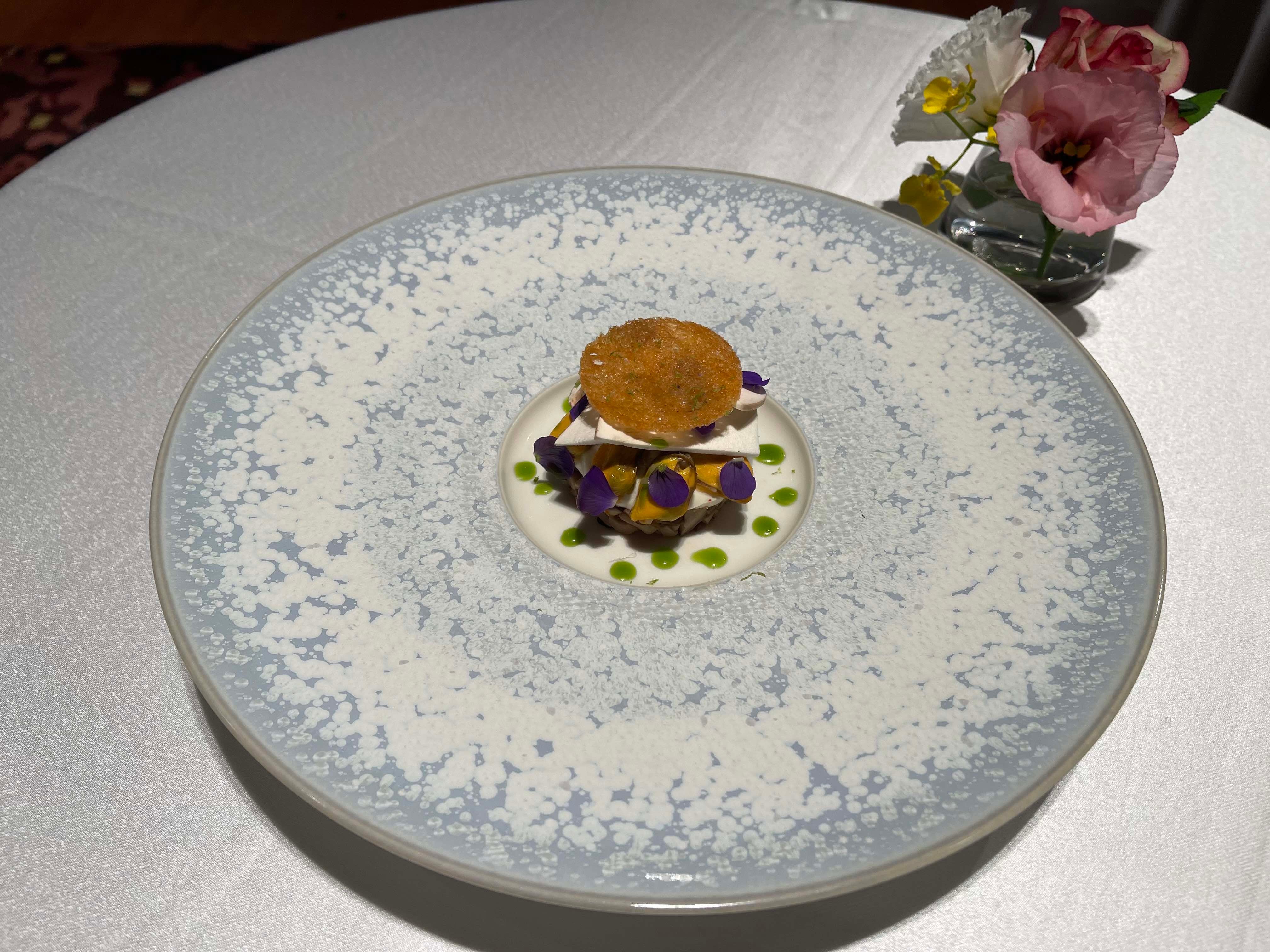 山下智久考案コラボメニュー「海と山と花の雫」（提供写真）