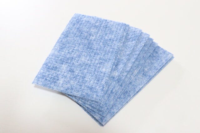 ダイソーの水だけで汚れを落とすコンロシート