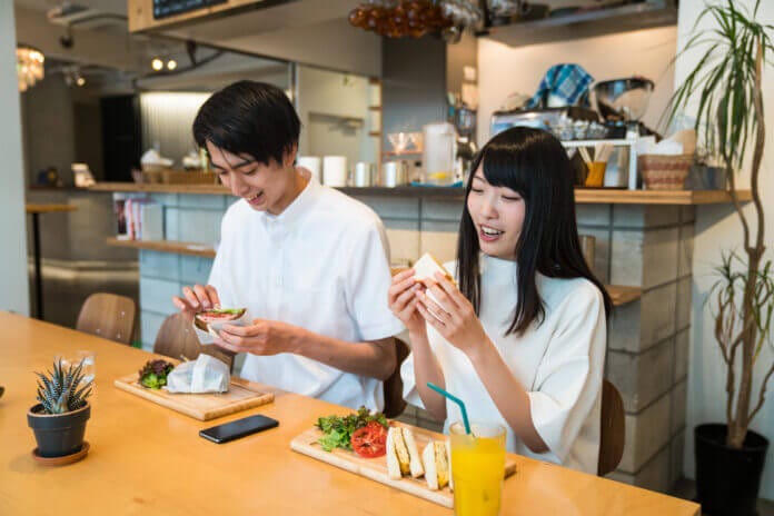 ５．「一口ちょうだい」という