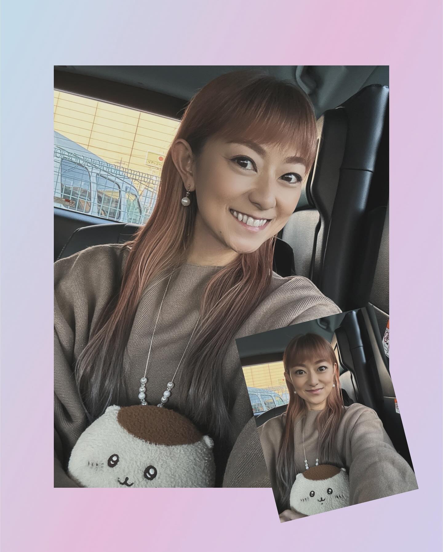 元モー娘。石黒彩、夫・LUNA SEA真矢と展示会へ “推し”にも遭遇