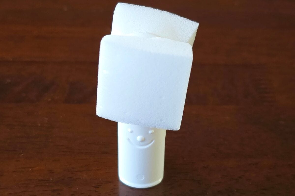 おそうじフィンガー・笑顔