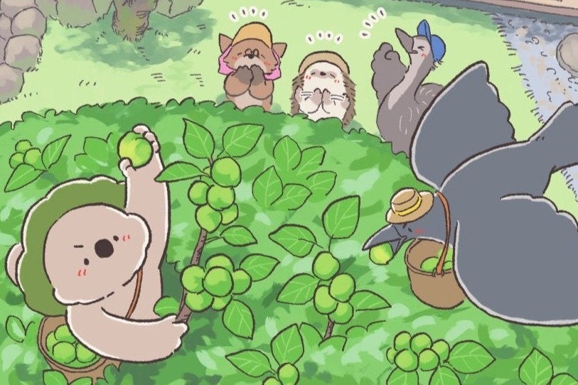 1年後に楽しみなものがあると、ちょっとがんばれるかもしれない……？ みんなで協力して梅を収穫する日【コアラ絵日記4 #9】