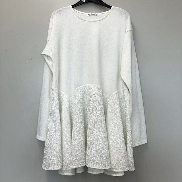 しまむらyuki×Taiyouぽこぽこレイヤードプルオーバー