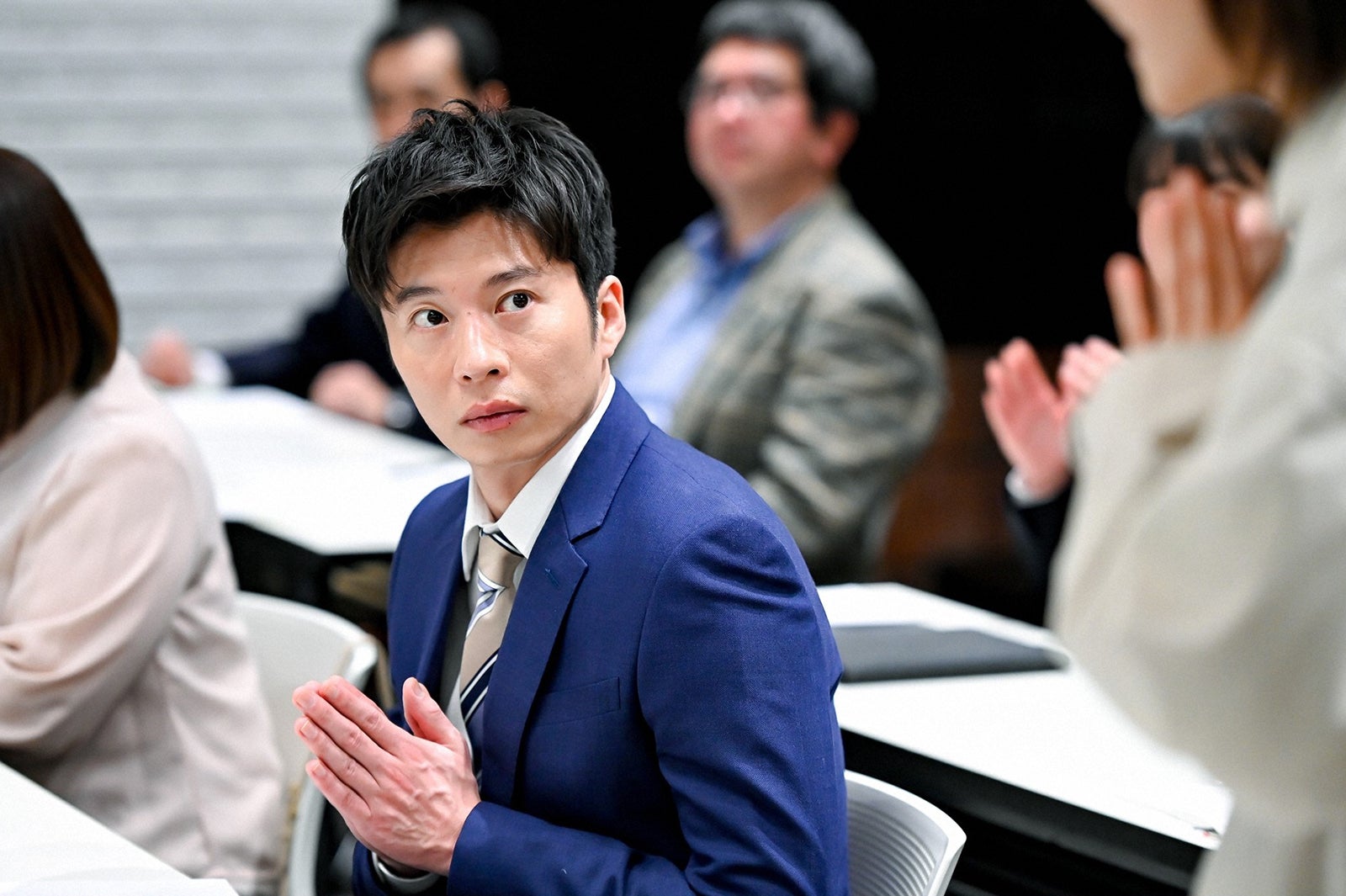 田中圭／「持続可能な恋ですか？～父と娘の結婚行進曲～」第1話より（C）TBS 