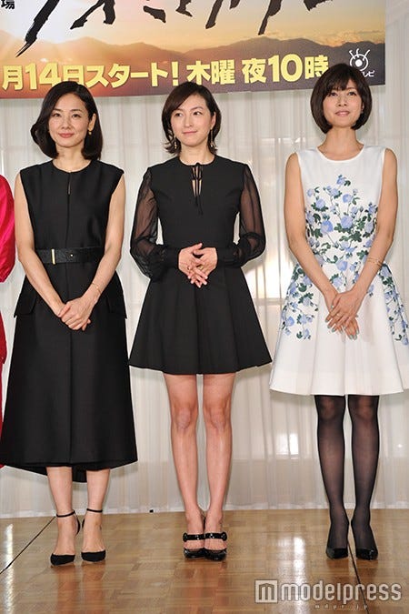 (左から)吉田羊、広末涼子、内田有紀(C)モデルプレス