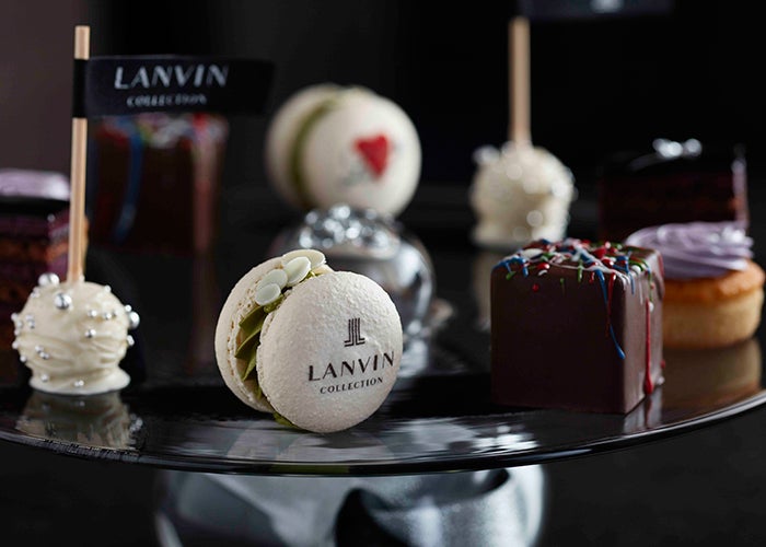 ランバン操業130周年記念コラボレーション アフタヌーンティー／画像提供：フォーシーズンズホテル京都