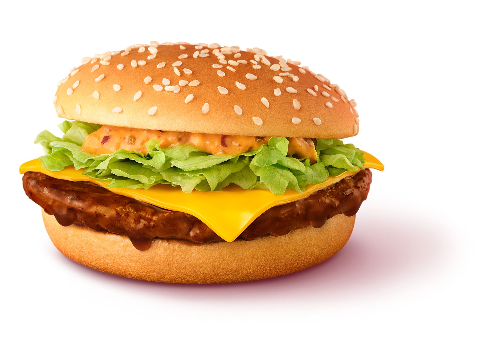 旨辛チーズてりやき／画像提供：日本マクドナルド