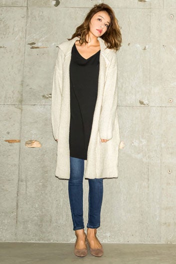 バルキーニットコーディガン「Re:EDIT by GALSTAR」3,998円（税込）／画像提供：Re:EDIT by GALSTAR