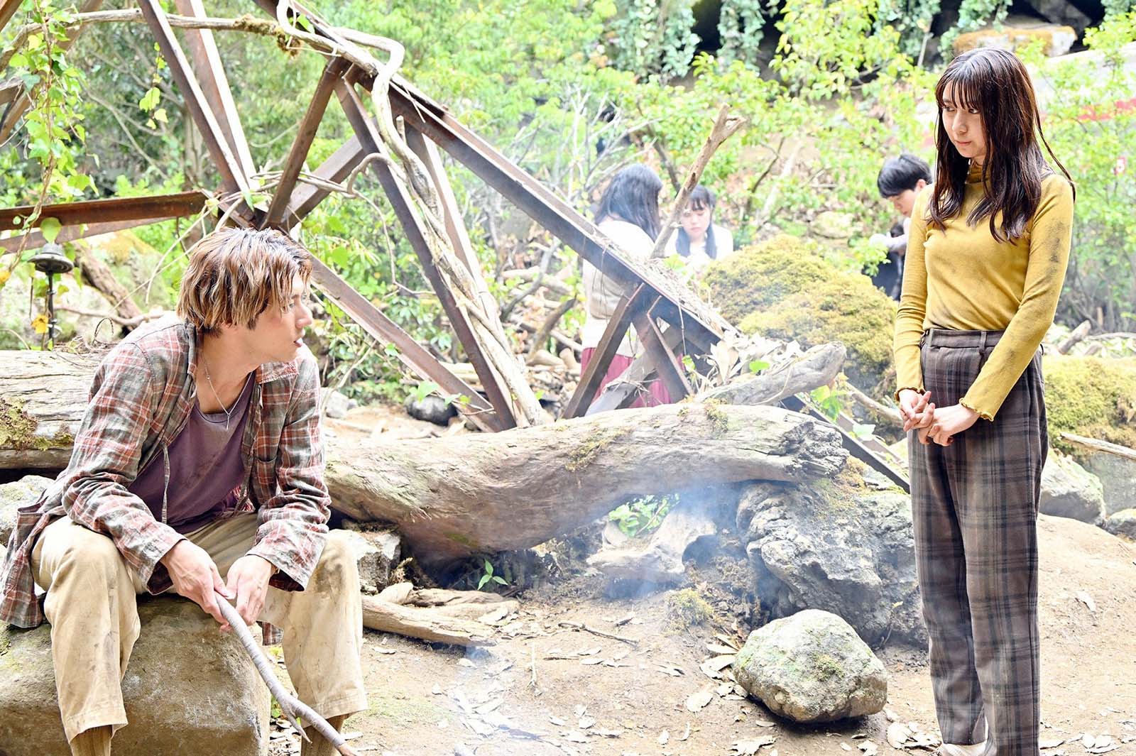 山田裕貴、上白石萌歌「ペンディングトレイン―８時２３分、明日　君と」第8話より（C）TBS