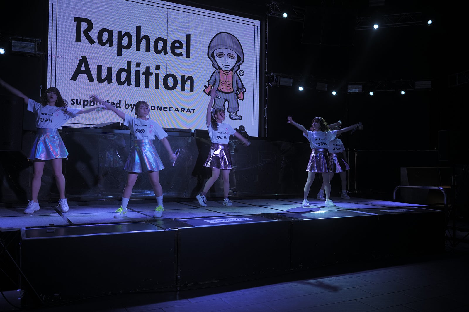 「ラファエルプロデュースアイドル」最終審査より（提供写真）