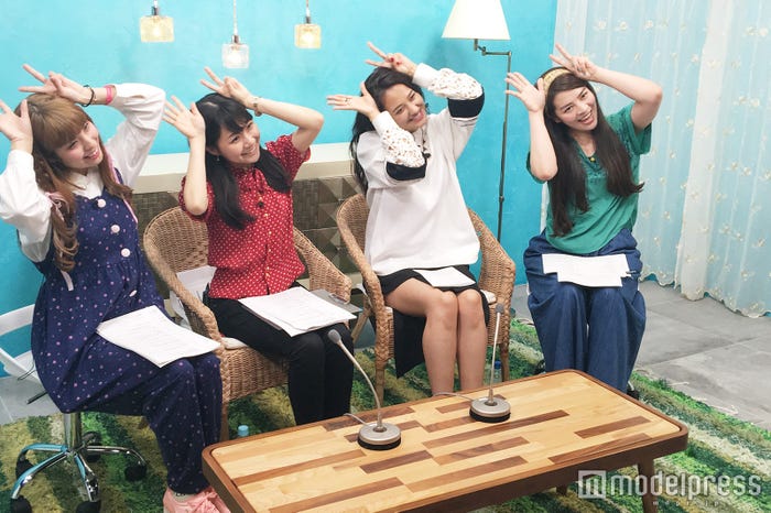 「ナナイロ」火曜日メンバー/リサメロディー、大砂古紘実、リサメロディー、長江美貴(C)モデルプレス