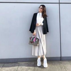 30代の大人女子にぴったり! ゆるく着こなさないプリーツスカートのきれいめコーデ10選♥