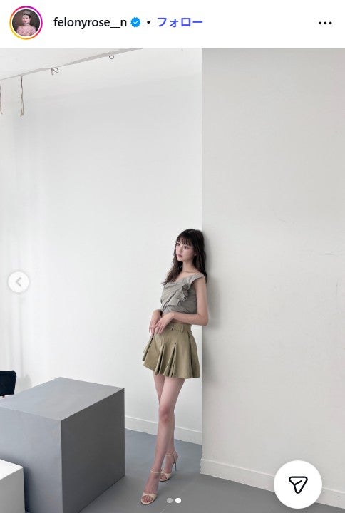 鶴嶋乃愛Instagramより