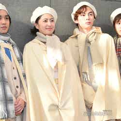 （左から）松岡広大、南沢奈央、柾木玲弥、馬場ふみか（C）モデルプレス