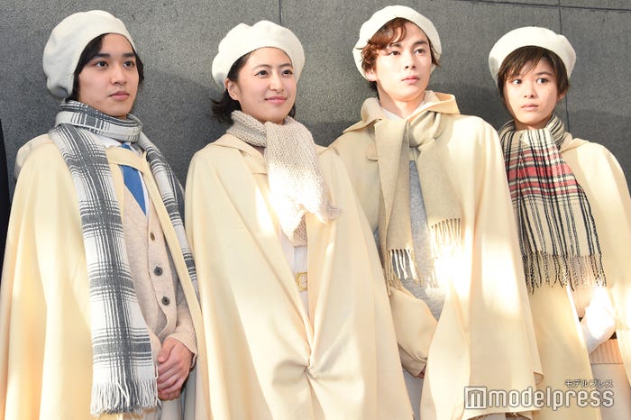 (左から)松岡広大、南沢奈央、柾木玲弥、馬場ふみか(C)モデルプレス