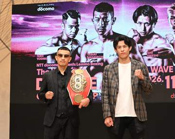 矢吹正道＆力石政法が11.26にダブル世界戦 9年ぶり兄弟そろい踏みに矢吹「弟は勝って自分のサポートしてほしい」