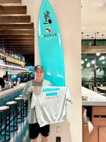 阪神選手の憩い場所 ハワイV旅行で通った超有名ラーメン店「癒やされました」日本と変わらぬ味に驚きと感動