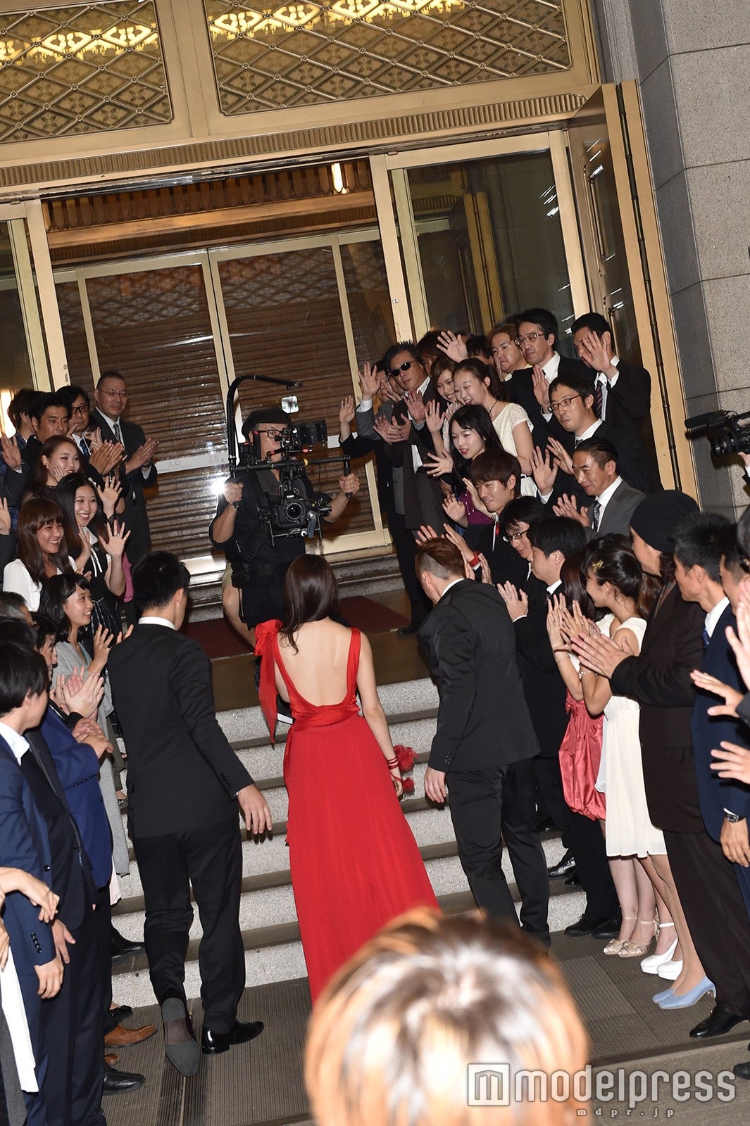 撮影の様子（C）モデルプレス