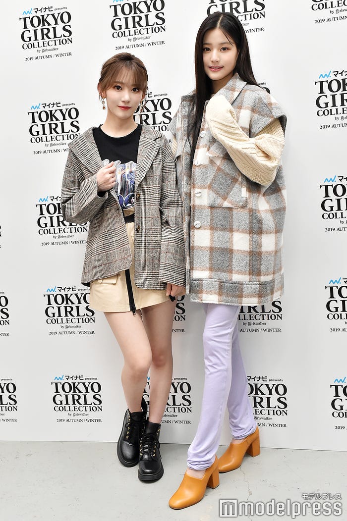 宮脇咲良&チャン・ウォニョン(C)モデルプレス