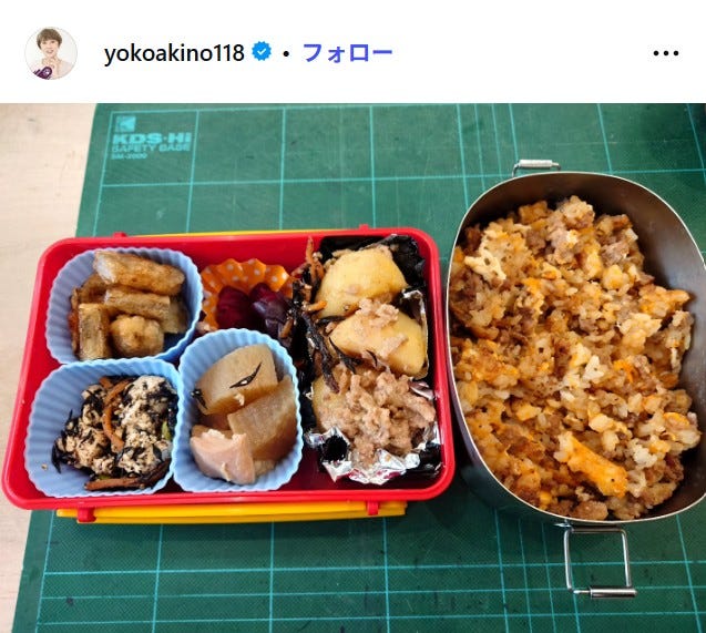 秋野暢子Instagramより
