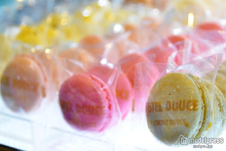 パステルカラーのマカロン