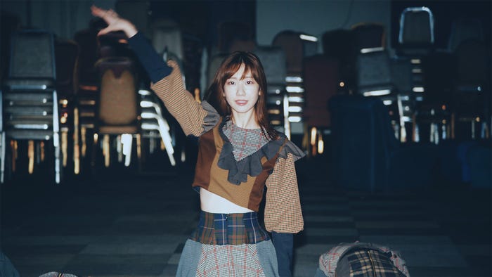 柏木由紀「柏木由紀なりのBiSH -BAD TEMPER-」MVより (提供写真)