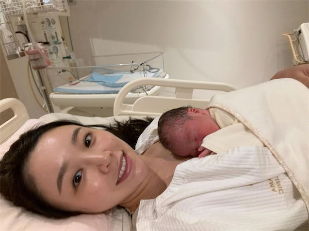 元SKE48 石田安奈、第三子・男児の誕生を報告「予定より早い出産となりました」
