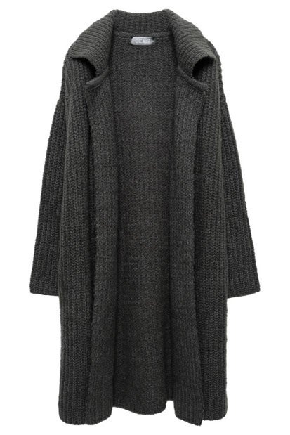 バルキーニットコーディガン「Re:EDIT by GALSTAR」3,998円（税込）／画像提供：Re:EDIT by GALSTAR