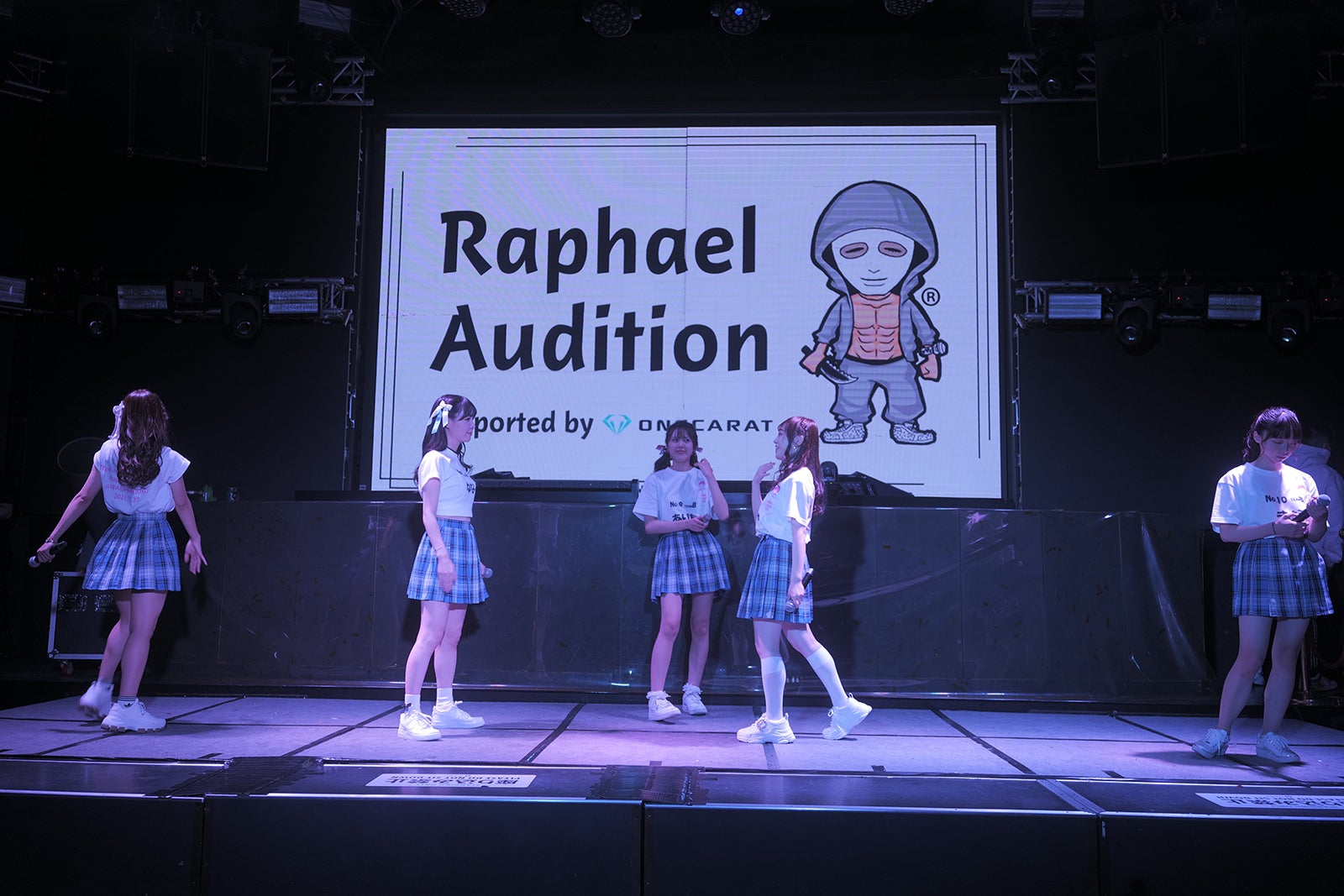 「ラファエルプロデュースアイドル」最終審査より（提供写真）