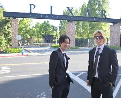 Snow Man阿部亮平、ROLANDとアメリカへ「ピクサー・アニメーション・スタジオ」本社で“初出し映像”公開