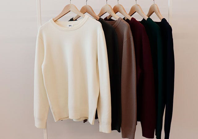 ユニクロ　秋冬ニット