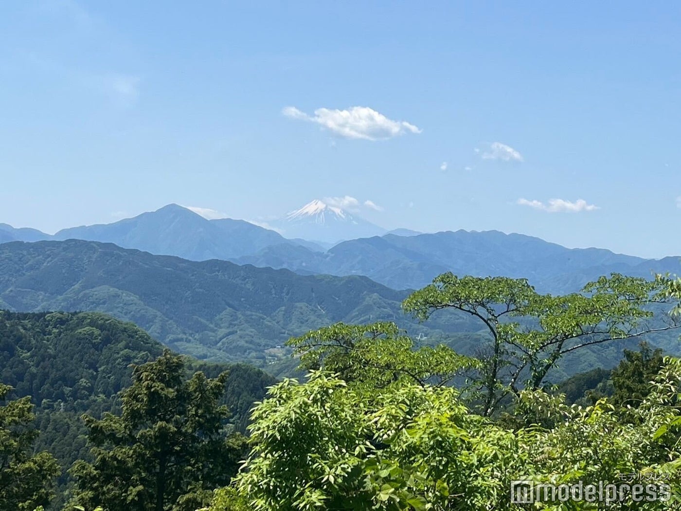 高尾山山頂からの風景（C）モデルプレス